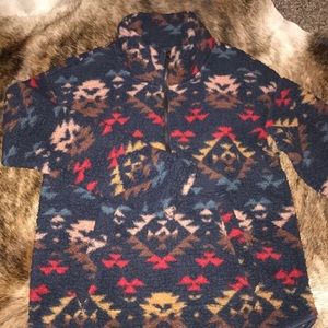 💎SOLD💎 Sherpa Aztec pullover